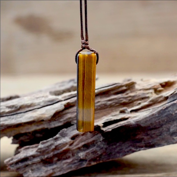 Other - Tigers eye gemstone necklace